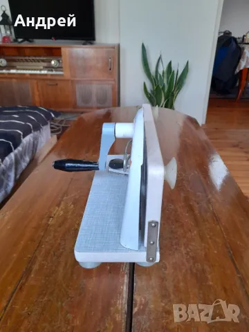 Стар уред за рязане на хляб,колбаси,резачка #2, снимка 6 - Други ценни предмети - 48996760