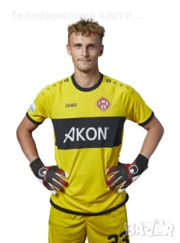 Мачова вратарска тениска 2023/2024 FC Würzburger Kickers - Norman Quindt 33,Jako,размер L , снимка 13 - Спортни дрехи, екипи - 56056700