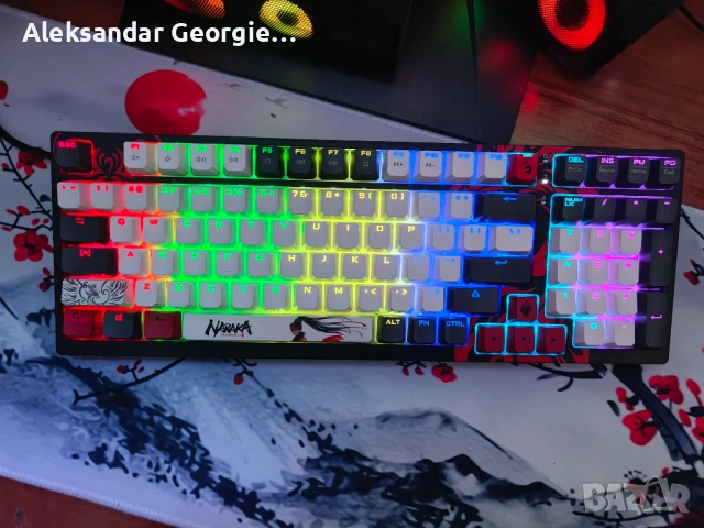 Механична клавиетура Bloody Naraka S98, снимка 6 - Клавиатури и мишки - 53656150