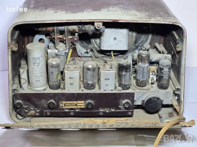 Philips Philetta BX 253 старо радио, снимка 7 - Радиокасетофони, транзистори - 49493211