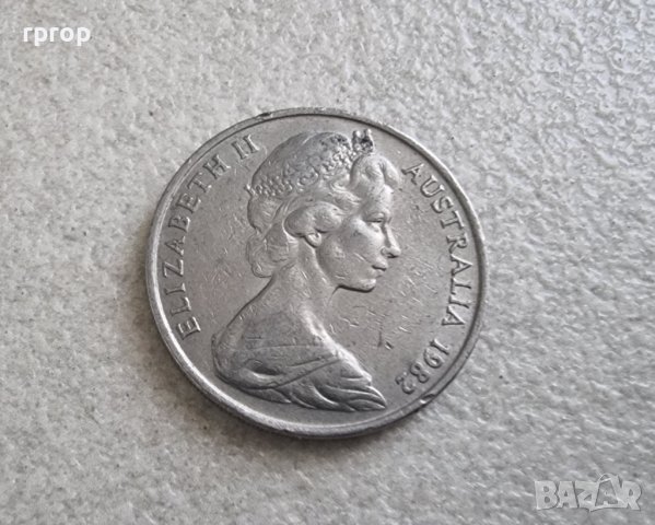 Монети. Австралия.  Лот .5, 10 ,20, 50 цента .  1 и 2 долара.6 бройки., снимка 11 - Нумизматика и бонистика - 41411682