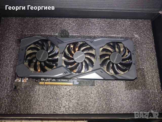 Продавам перфектна видеокарта Gigabyte RX 5700 8gb, снимка 2 - Видеокарти - 53379656
