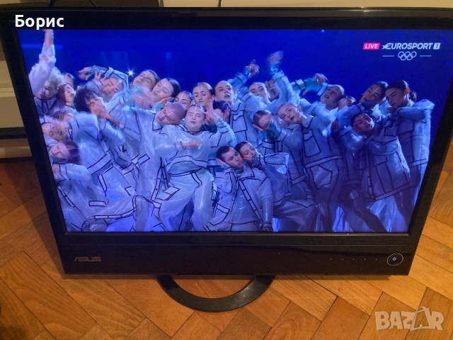 Moнитор LCD Asus 22", Wide, Full HD, HDMI, черен, ML229H, снимка 2 - Монитори - 53391409