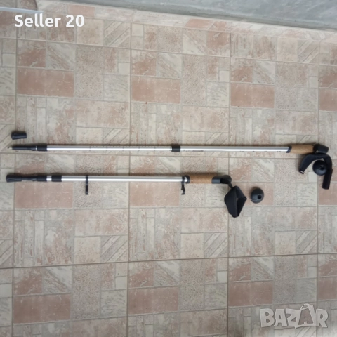 Туристически щеки телескопични 68-135 см, снимка 2 - Спортна екипировка - 51959347