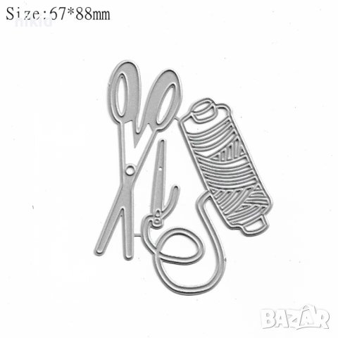 Макара с игла и конец шивашки щанца крафт картички икзработка и др., снимка 3 - Други - 41121661