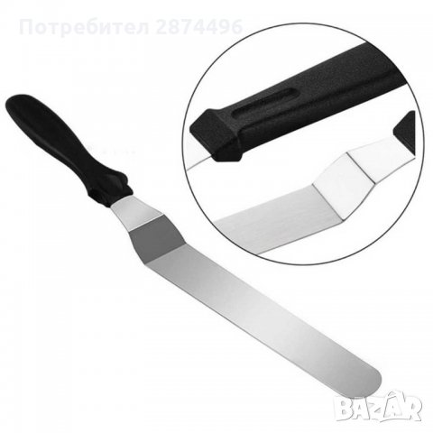 3140 Сладкарска шпатула за заглаждане и размазване, снимка 5 - Прибори за хранене, готвене и сервиране - 35713625
