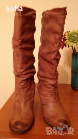 Кожени италиански ботуши №37 