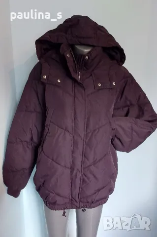 Марково яке / Бомбър с качулка "H&M" / голям размер , снимка 11 - Якета - 43787090