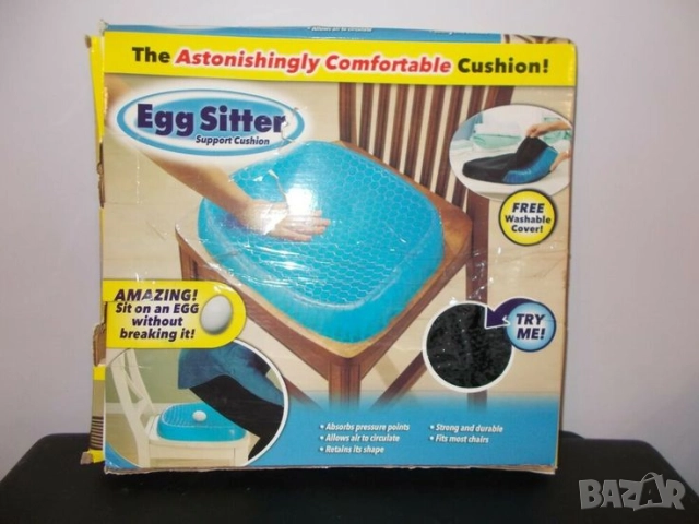 Ортопедична гел възглавница за стол Egg sitter
