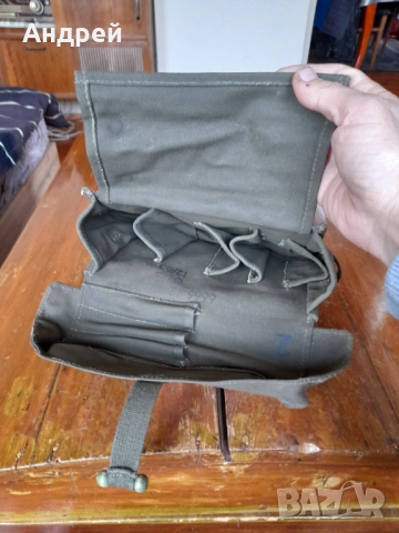 Стара военна чанта,сумка #6, снимка 4 - Антикварни и старинни предмети - 53649751