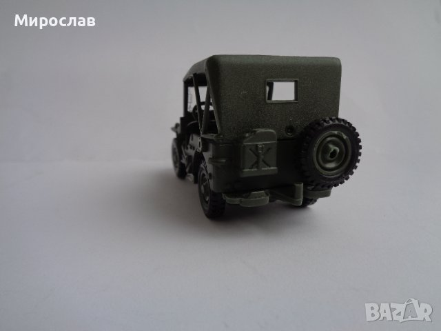 SOLIDO 1/43 JEEP WILLYS ИГРАЧКА КОЛИЧКА ВОЕНЕН МОДЕЛ ДЖИП, снимка 5 - Колекции - 44349905