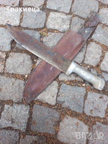 ОГРОМЕН СТАР ОВЧАРСКИ НОЖ КАРАКУЛАК МАЧЕТЕ , снимка 1