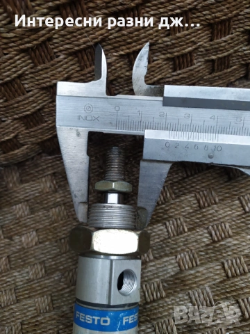 Festo - пневматичен цилиндър ., снимка 8 - Резервни части за машини - 53124531