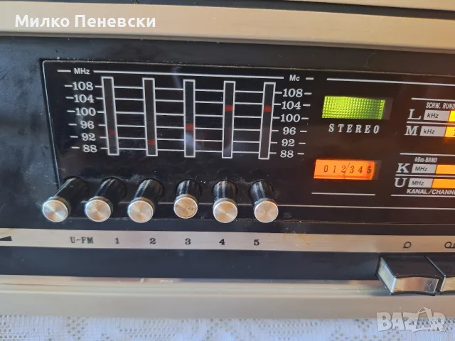 NORDMENDE STEREO 5006 SCP.MADE IN WEST GERMANY.BAUYAHRE -1974., снимка 3 - Аудиосистеми - 56016077