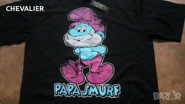 DOGMA PAPA SMURF T-Shirt Размер XL мъжка тениска 44-66, снимка 5 - Тениски - 49865057