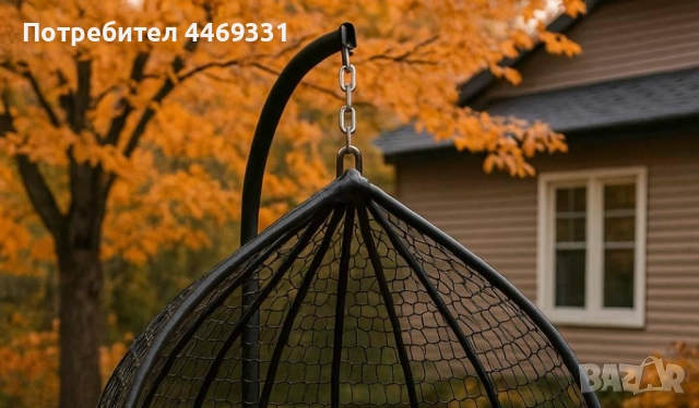 Градинска висяща люлка тип гнездо,яйце–Промоция! , снимка 2 - Други стоки за дома - 52359757