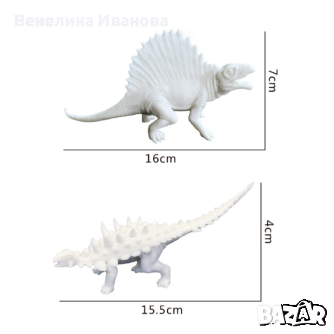 Играчка „Създай свой динозавър“, снимка 5 - Рисуване и оцветяване - 44582424