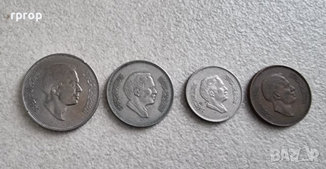  Йордания.  Стара емисия. 100, 50 , 20, 5 филса.  4 бройки., снимка 8 - Нумизматика и бонистика - 44462426