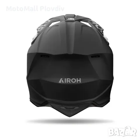 Каска Airoh Wraaap Color Black Matt, снимка 3 - Аксесоари и консумативи - 48786519