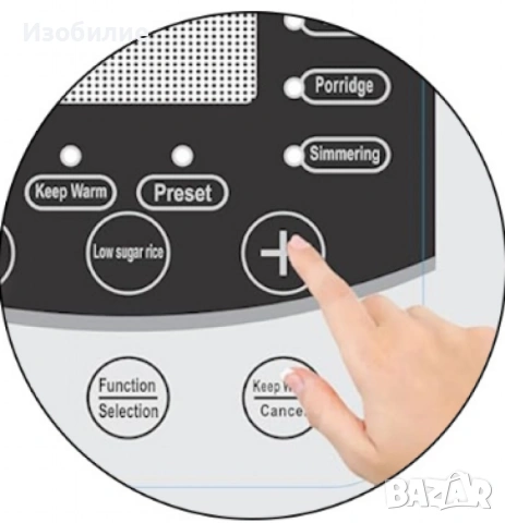 Автоматичен луксозен уред за готвене на ориз, снимка 4 - Уреди за готвене на пара - 53040902