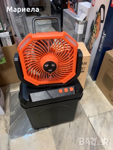 Къмпинг Вентилатор с Мъгла / С дистанционно управление и LED