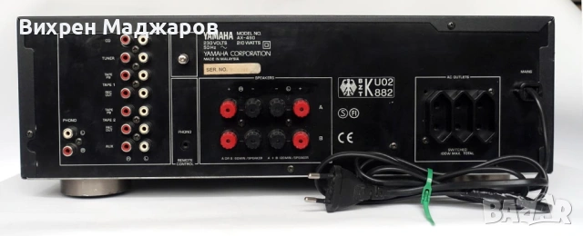 Продавам Yamaha AX‑490 – стерео усилвател , снимка 8 - Ресийвъри, усилватели, смесителни пултове - 53230324