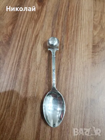 Малка лъжичка с готин дизайн от EPNS ENGLAND , снимка 1