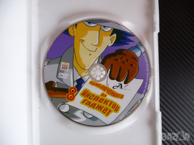 Приключенията на инспектор Гаджет DVD филм Китайската стена Венеция Тумбстоун, снимка 2 - Други жанрове - 40500794