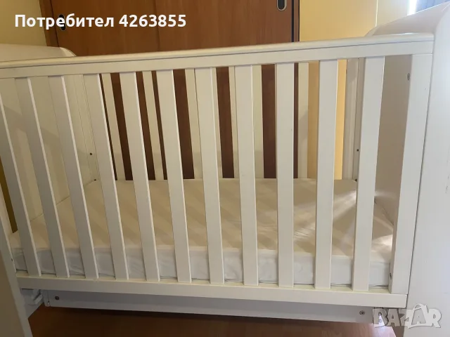 Две бебешки легълца с матраци, снимка 2 - Бебешки легла и матраци - 55984879