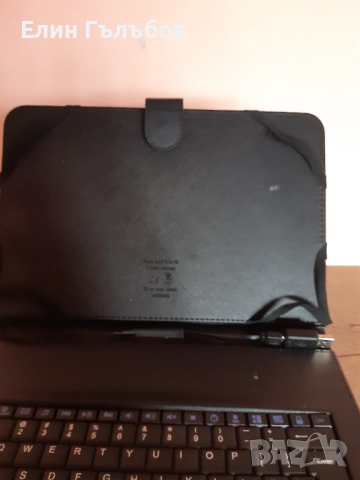 Калъф (кожен) за таблет с клавиатура, снимка 6 - Таблети - 52376344