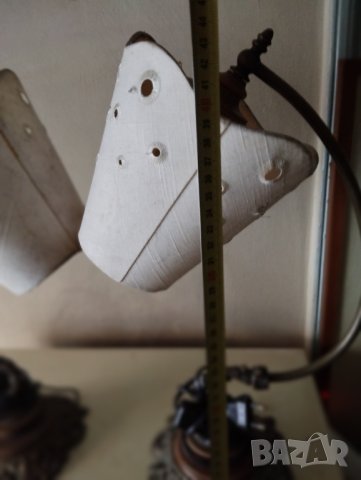 две барокови настолни лампи, снимка 3 - Настолни лампи - 41818906