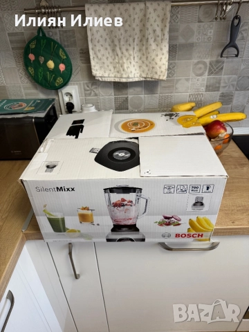 Блендер Bosch SilentMixx, 700 W, вместимост 2.3 л., снимка 6 - Блендери - 52943459