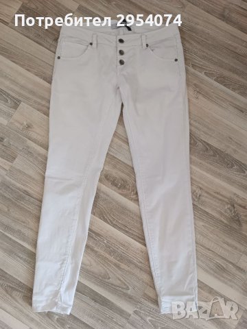 Бели панталони/дънки only M 12лв, снимка 1 - Дънки - 41528155
