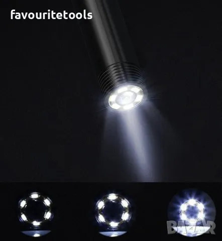 Ендоскопска камера Full HD, 5m кабел, водоустойчива, снимка 11 - Други инструменти - 43354311