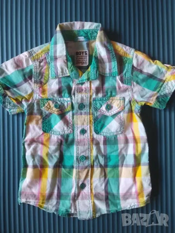 HEMA детска риза къс ръкав -  за момче 98-104 см.