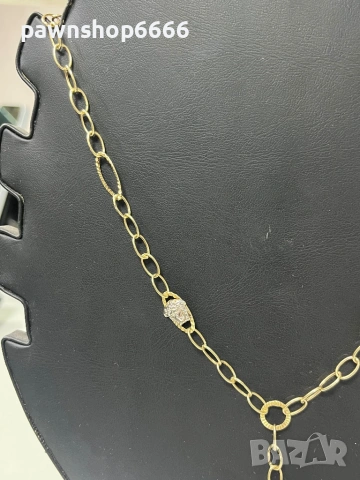 Златно колие 14К / Златен синджир 14К, снимка 5 - Колиета, медальони, синджири - 53455222