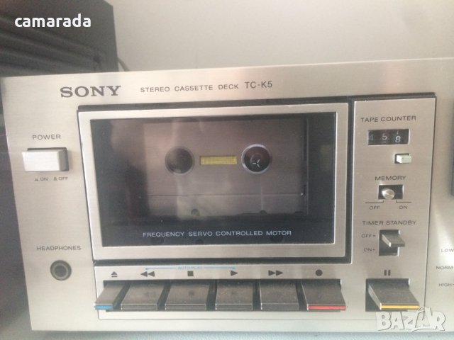 Sony TC-K5 Stereo Cassette Deck , снимка 7 - Декове - 37074104