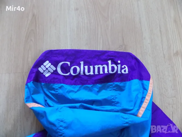 горнище columbia ветровка яке худи суичър анорак туризъм планина мъжко оригинал S, снимка 4 - Спортни дрехи, екипи - 51403234
