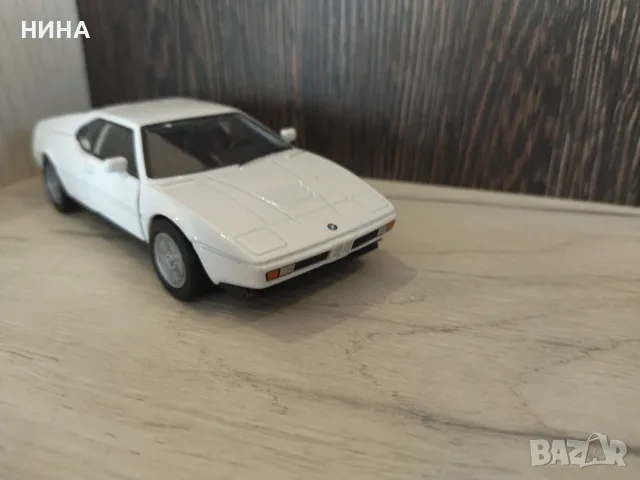 Метална количка BMW M1 !!!, снимка 6 - Колекции - 55846913