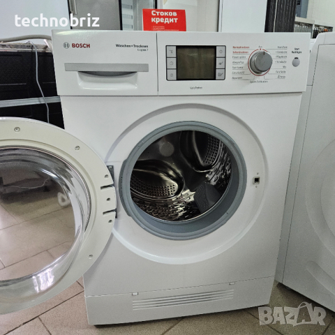 Немска инверторна пералня със сушилня Bosch Logixx7 - ГАРАНЦИЯ, снимка 4 - Перални - 44734340
