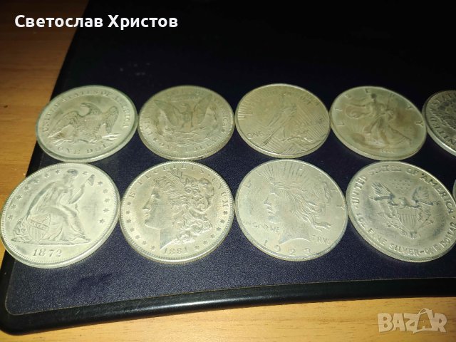 Продавам Американски долари монети - имитация, снимка 2 - Нумизматика и бонистика - 44417571