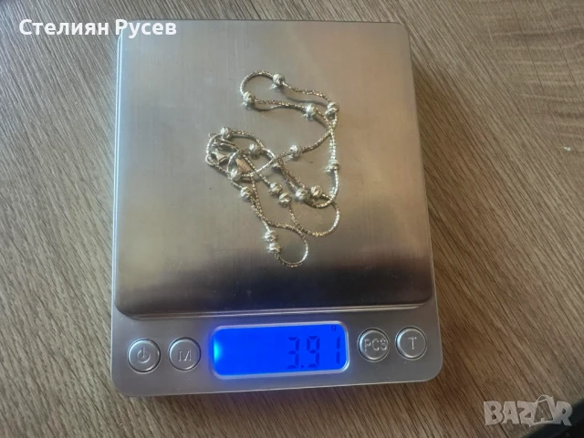  3.91гр дамско златно колие / синджир / ланец / злато / златен / GOLD 585 / 14 карата  , снимка 2 - Колиета, медальони, синджири - 50861216