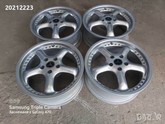 4 броя алуминиеви джанти за Mercedes Benz C-Class 17, снимка 9 - Гуми и джанти - 40832635