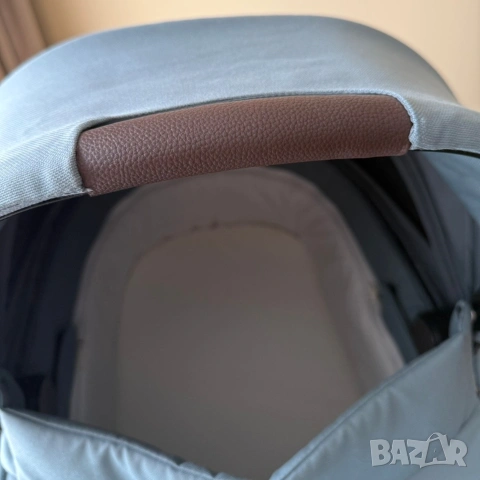 Бебешки кош за новородено Cybex Cot S Lux 2024 Stormy blue, снимка 4 - Детски колички - 53698175