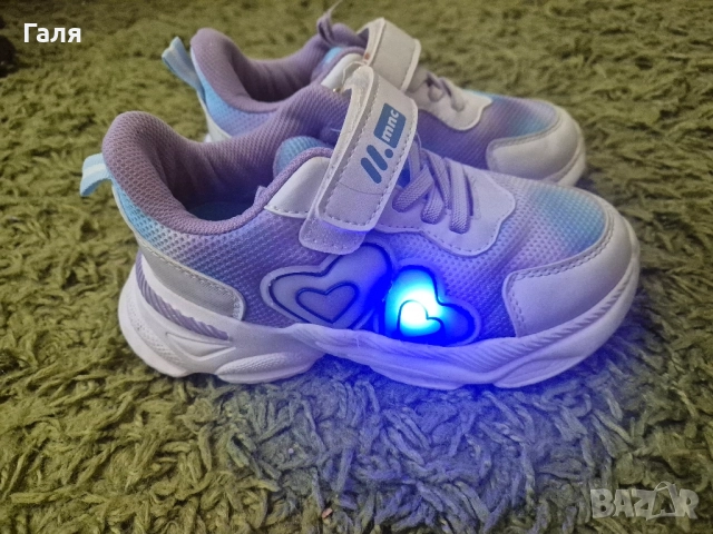 Детски светещи маратонки, снимка 4 - Детски маратонки - 51466125