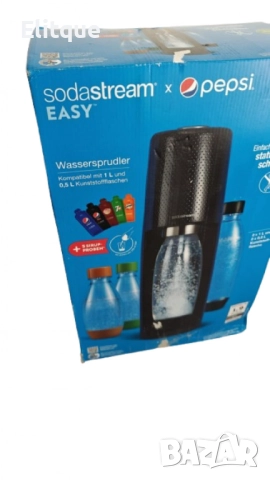 Машина за газиране на вода SodaStream Easy, снимка 3 - Друга електроника - 52744169