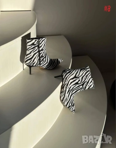 дамски боти на ток , снимка 4 - Дамски боти - 50748316