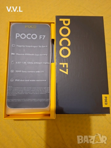 Нов Телефон - Xiaomi Poco F7 5G, снимка 7 - Xiaomi - 53477046