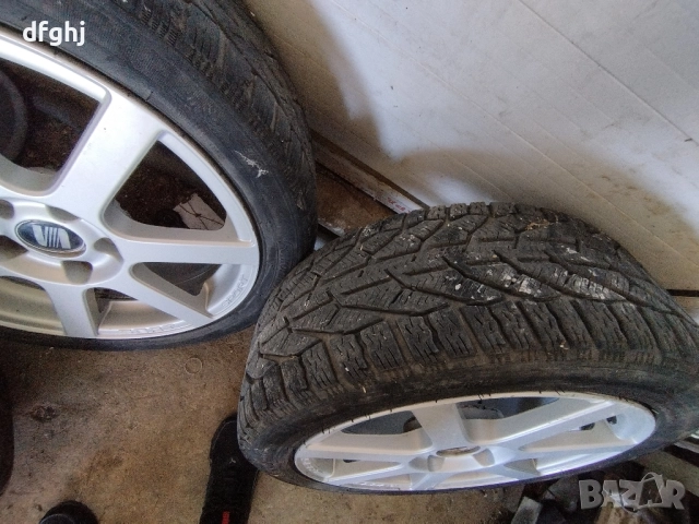 17" джанти с гуми 5х112 seat, audi, vw, снимка 4 - Гуми и джанти - 51818830