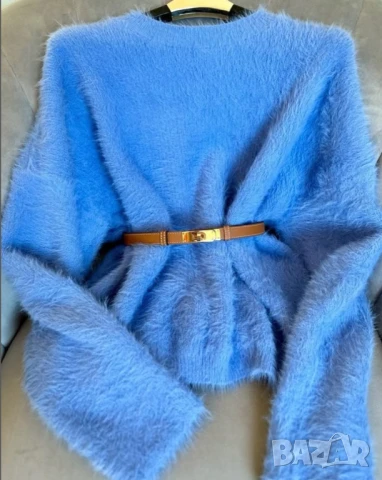 пухена блуза